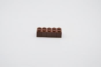 Preview: LEGO 10 x Basisstein alt braun Brown Basic Brick 1x1 3005