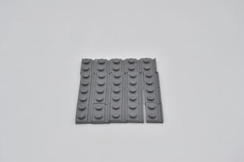 Preview: LEGO 20 x FÃ¼hrungsschiene neues dunkelgrau Dark Bluish Gray Plate Rail 32028 