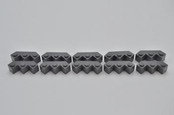 Preview:  LEGO 10 x Diagonalstein neues dunkelgrau Dark Bluish Gray Brick Mod. 3x3 2462