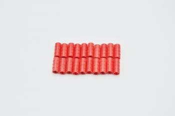 Preview: LEGO 20 x Technic Verbinder HÃ¼lse rot Red Technic Axle Connector 2L 6538b
