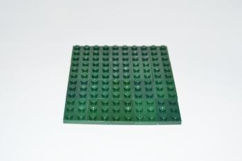 Preview: LEGO 20 x Basisplatte Bauplatte dunkelgrÃ¼n Dark Green Basic Plate 2x3 3021 