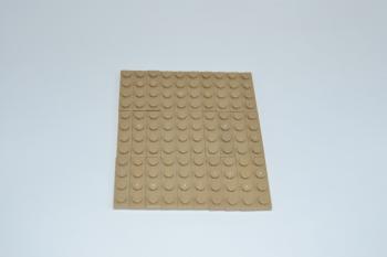 Preview: LEGO 30 x Basisplatte dunkel beige Dark Tan Basic Plate 1x4 3710 4626904