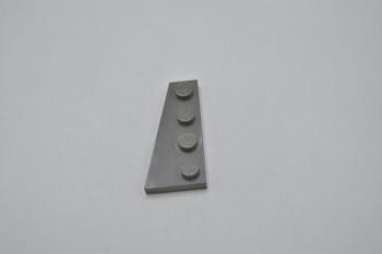 Preview: LEGO FlÃ¼gelplatte links alt dunkelgrau Dark Gray Wedge Plate 4x2 Left 41770