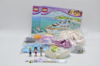 Preview: LEGO Set 41015 Friends Yacht mit BA Dolphin Cruiser with instruction