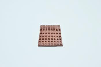 Preview: LEGO 4 x Basisplatte rotbraun Reddish Brown Basic Plate 2x14 91988 6004996