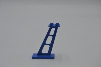 Preview: LEGO StÃ¼tze TrÃ¤ger blau Blue Support 2x4x5 Stanchion Inclined 3mm Posts 4476a