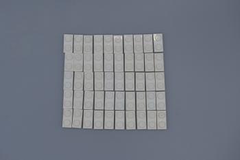 Preview: LEGO 50 x Basisplatte 1x2 weiß white basic plate 3023 302301