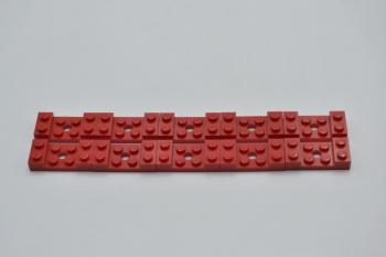 Preview: LEGO 10 x KotflÃ¼gel mit Loch rot Red Vehicle Mudguard 2x4 with Hole 60212