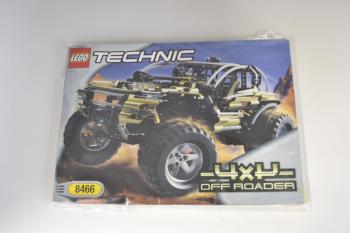 Preview: LEGO Set 8466 Technic Offroad mit BA 4X4 Off-Roader with instruction