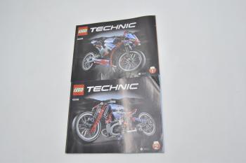 Preview: LEGO Set 42036 StraÃŸenmotorrad mit BA Street Motorcycle with instruction