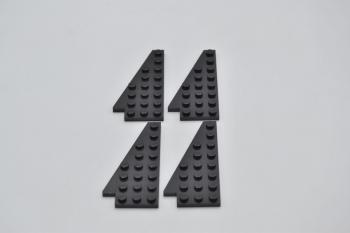 Preview: LEGO 4 x FlÃ¼gelplatte schwarz Black Wedge Plate 8x4 Wing Left 3933