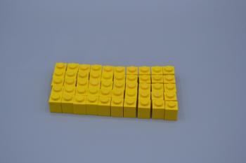 Preview: LEGO 50 x Basisstein 1x1 gelb yellow basic brick 3005 300524