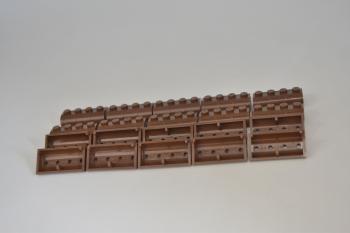 Preview: LEGO 20 x Deckel alt braun Brown Container Treasure Chest Lid Thick Hinge 4739a