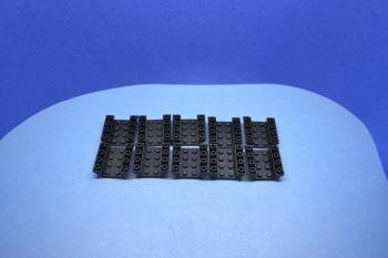 Preview: LEGO 10 x Dachstein schwarz Black Slope Inverted 45 4x4 Double 4854