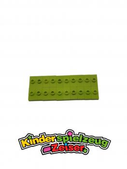 Preview: LEGO 20 x Fliese mit Noppe lindgrÃ¼n Lime Plate 1x2 1 Stud without Groove 3794a 