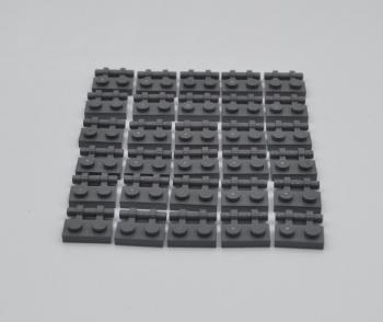 Preview: LEGO 30 x Platte Griff neues dunkelgrau Dark Bluish Gray Plate 1x2 Handle 2540