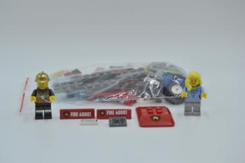 Preview: LEGO Set 60001 City Feuerwehr Auto ohne BA Fire Chief Car without instruction