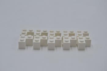 Preview: LEGO 10 x Eckstein Basisstein Winkel weiÃŸ White Brick 2x2 Corner 2357 