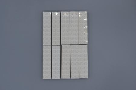 LEGO 10 x Basisstein Baustein Grundbaustein weiÃŸ White Basic Brick 2x8 3007