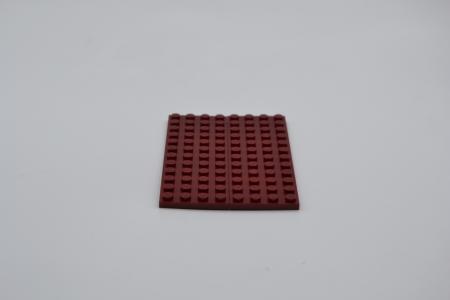 LEGO 2 x Basisplatte dunkelrot Dark Red Basic Plate 4x12 3029 4164218