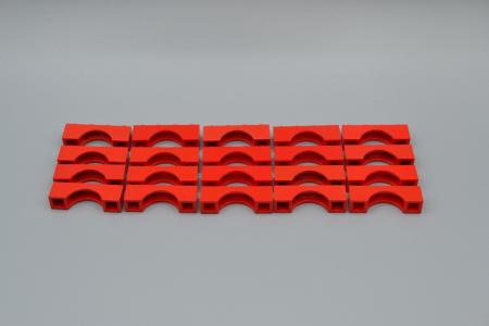 LEGO 20 x Bogenstein BrÃ¼cke System rot Red Brick Arch 1x4 3659
