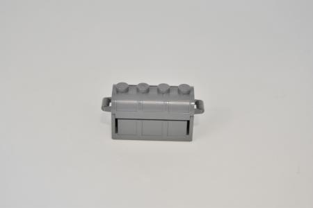 LEGO Schatzkiste offen neues dunkelgrau Dark Bluish Gray Container 4738ac01