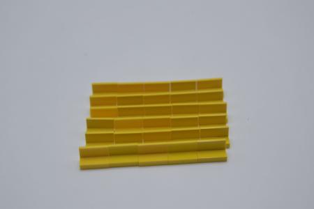 LEGO 30 x Paneele Bank Wand Schild gelb Yellow Panel 1x2x1 4865