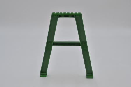 LEGO StandfuÃŸ Kran grÃ¼n Green Support Crane Stand Double No Studs 2635b