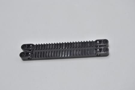 LEGO 2 x Zahnstange schwarz Black Technic Gear Rack 1x13 Axle Pin Hole 64781