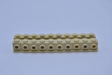 LEGO 20 x Konverter Lampenhalter beige Tan Brick Modified 1x1 Headlight 4070