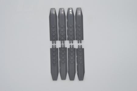 LEGO 8 x Propeller Rotor neues dunkelgrau Dark Bluish Gray Hinge Plate 1x3 30407