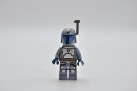 LEGO Figur Minifigur Minifigures Star Wars Episode 2 Jango Fett Smile sw0468 