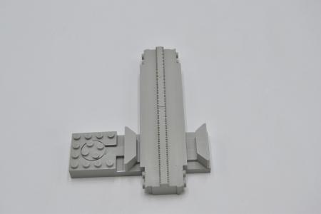 LEGO Schiene Weiche althell grau Light Gray Monorail Track Monoswitch 2772c01