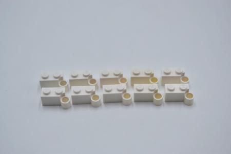 LEGO 10 x Scharnier Gelenkstein weiÃŸ White Hinge Brick 1x4 Swivel 3831