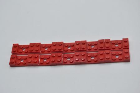 LEGO 10 x KotflÃ¼gel mit Loch rot Red Vehicle Mudguard 2x4 with Hole 60212