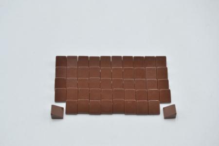 LEGO 50 x SchrÃ¤gstein rotbraun Reddish Brown Slope 30 1x1x2/3 54200