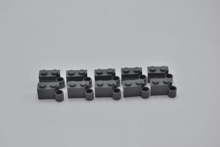 LEGO 10 x Scharnier neues dunkelgrau Dark Bluish Gray Hinge Brick 1x4 Base 3831