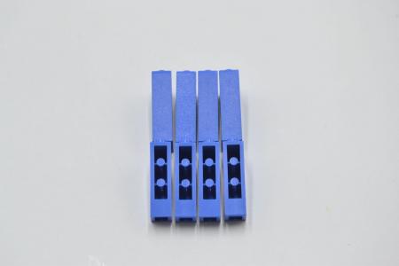 LEGO 8 x SchrÃ¤gstein invers blau Blue Slope Inverted 75 2x1x3 2449