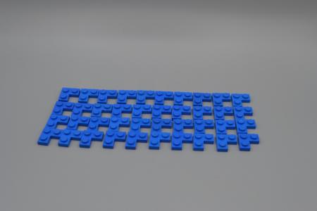 LEGO 40 x Eckplatte Winkel Ecke 2x2 flach blau | blue corner plate 2420 242023