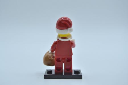 LEGO Figur Minifigur Sammelfigur Weihnachtsmann Santa Series 8 col08-10