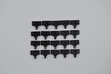 LEGO 20 x Scharniere 1x2 1 Finger schwarz black hinge 44567 4185620