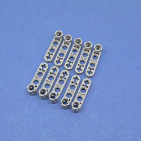 LEGO 10 x Noppenverbinder neuhell grau Light Bluish Gray Technic Liftarm 2825