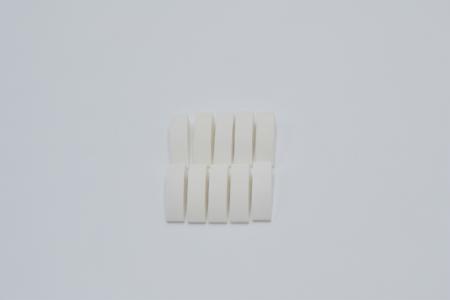 LEGO 10 x Bogensteine 1x3x1 weiÃŸ abgerundet white bow brick 50950 4249112