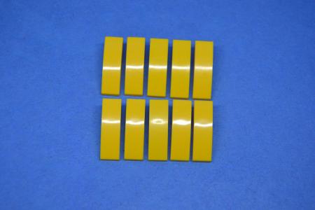 LEGO 10 x Bogensteine 1x3x1 abgerundet gelb | yellow bow brick 50950 4247771