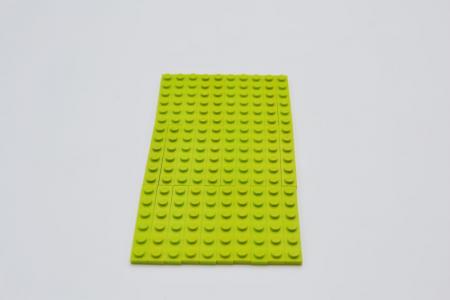 LEGO 30 x Basisplatte lindgrÃ¼n Lime Basic Plate 1x6 3666 4529160