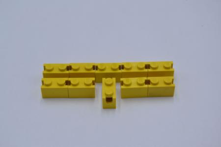 LEGO 10 x Armhalter Stein gelb Yellow Modified 1x2 Digger Bucket Arm Holder 3317