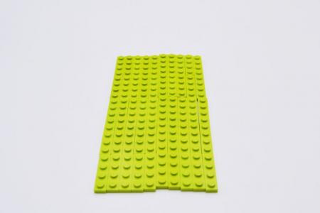 LEGO 50 x Basisplatte lindgrÃ¼n Lime Basic Plate 1x4 3710 4187743
