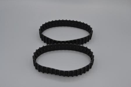 LEGO 2 x Gummikette schwarz Black Tread Large Non-Technic 36 tread links x1681