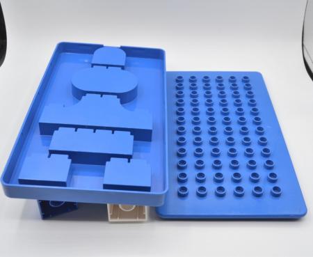 LEGO DUPLO Shape Sorter blau mit Steinen 4798 4799