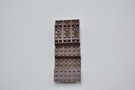 LEGO 6 x Winkelplatte Auto Fahrzeug alt braun Brown Bracket 8x2x1 1/3 4732